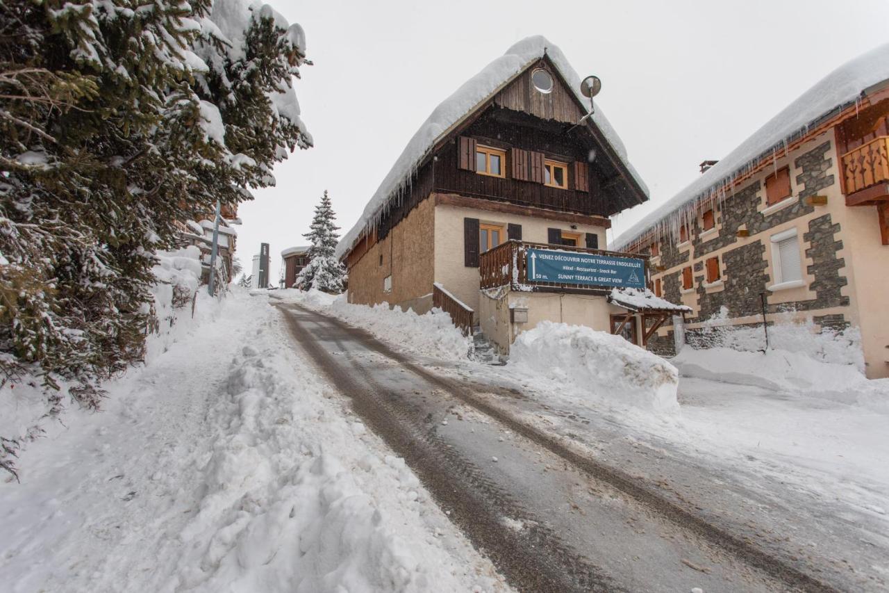 Chalet Les Vieux Murs Alpe d'Huez Exterior foto